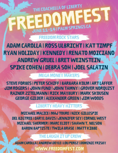 Ross Ulbricht, Pardoned by Trump, to Speak at FreedomFest 2025