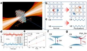 Exciton-polaron-induced sub-bandgap ultrafast saturable absorption in perovskite CsPbBr3