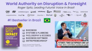 O futurista Roger Spitz embarca em turnê de palestras e divulgação no Brasil