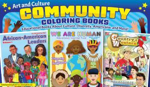 Really Big Coloring Books®, Inc. Launches Community Coloring Books National Program
