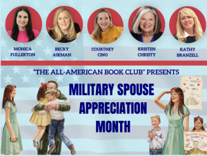 Eden Gordon Media and ‘The All-American Book Club’ Honor our Military Spouses this May.