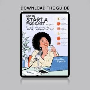 Creative Repute Launches Podcast Guide to Help Entrepreneurs Turn Conversations Into Marketing Content